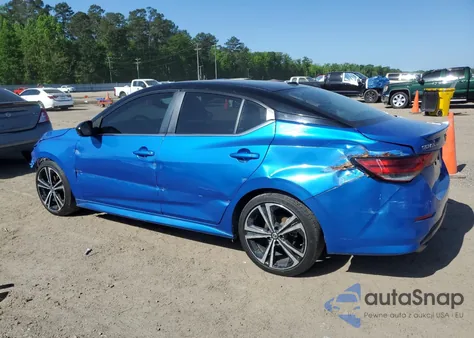 2021 Nissan Sentra Sr z USA, uszkodzony, nr VIN 3N1AB8DV1MY213718